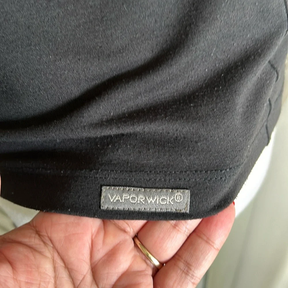 The North Face | Womens Black Short Sleeve Vapor Wicking Logo Tshirt - Size L - Picture 5 of 7